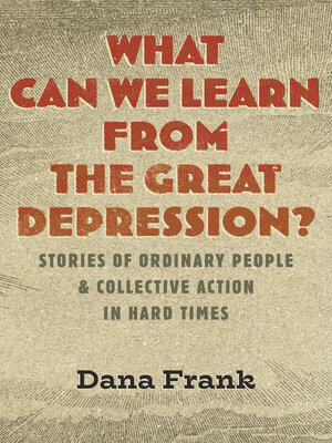 cover image of What Can We Learn from the Great Depression?